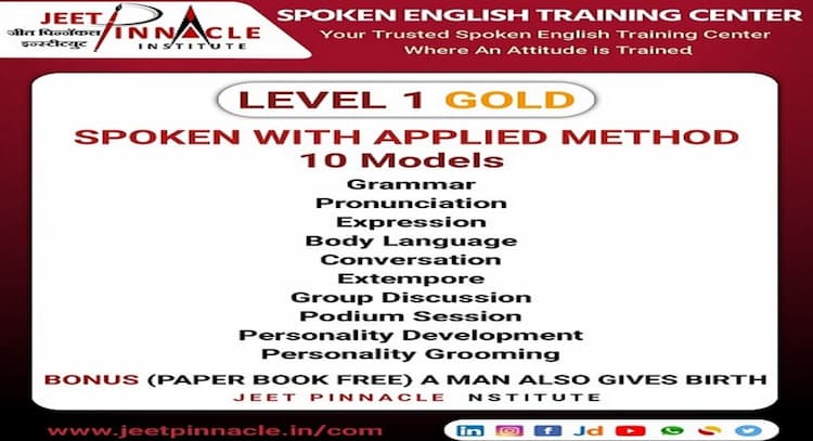 course | Spoken English with applied method 